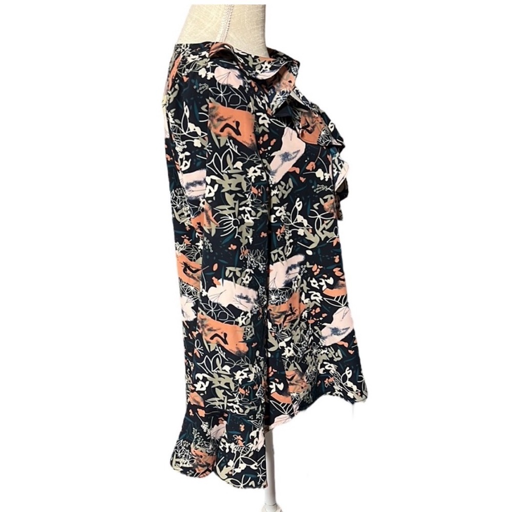 Sanctuary Poet Ruffle Floral Blouse - Picture 4 of 7